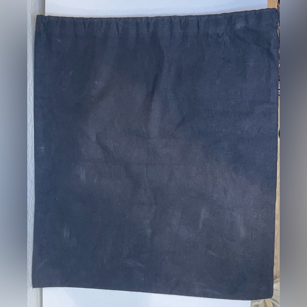 rag & bone‎ Black Dust Bag with White Logo 12.5x14.5” - Picture 3 of 6